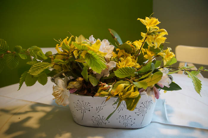 Ferienwohnung Kaustall Blumen aus dem Garten