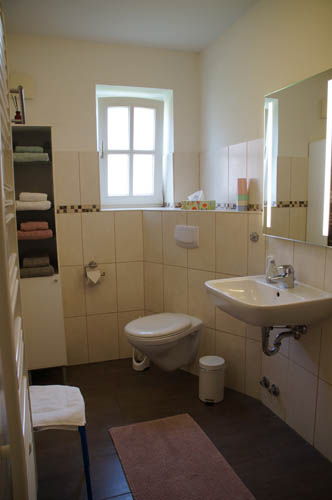 Ferienwohnung Peerstall Badezimmer