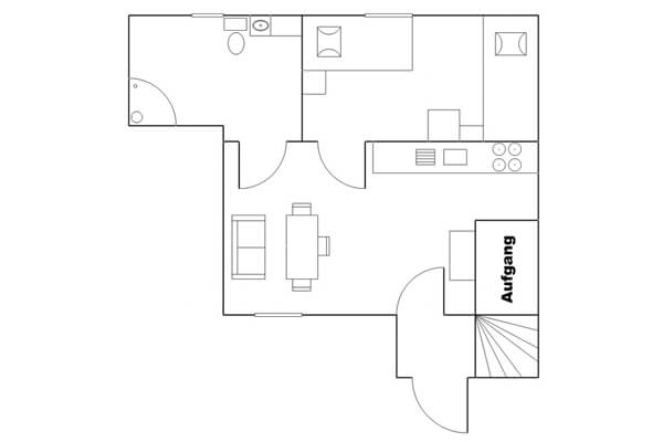 Ferienwohnung Schnuckenstall Grundriss